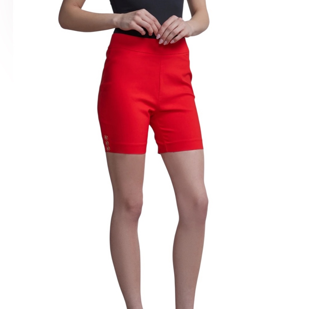 NY&CO Women's Red Shorts
